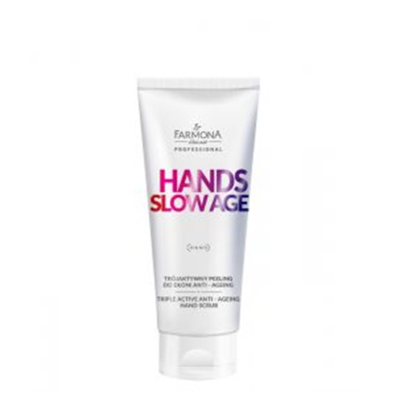 HANDS SLOW AGE Triple active anti - ageing hand scrub 